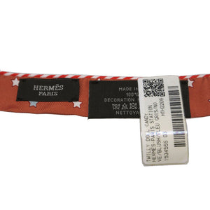 未使用 エルメス ツイリードール キャンディ パリステーション ブラッシュ ブルーグリス ノワール シルク スカーフ 0054 【中古】 HERMES