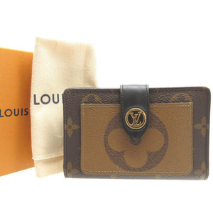 美品 ルイヴィトン モノグラム リバース ポルトフォイユ ジュリエット M69432 ICチップ 2つ折り財布 財布 0061【中古】LOUIS VUITTON