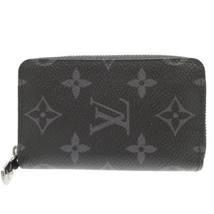 美品 ルイヴィトン モノグラム エクリプス ジッピーコインパース ヴェルティカル M81662 ICチップ 財布 0062【中古】LOUIS VUITTON