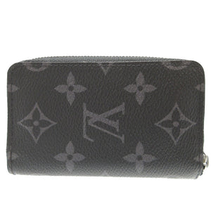 美品 ルイヴィトン モノグラム エクリプス ジッピーコインパース ヴェルティカル M81662 ICチップ 財布 0062【中古】LOUIS VUITTON