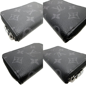 美品 ルイヴィトン モノグラム エクリプス ジッピーコインパース ヴェルティカル M81662 ICチップ 財布 0062【中古】LOUIS VUITTON