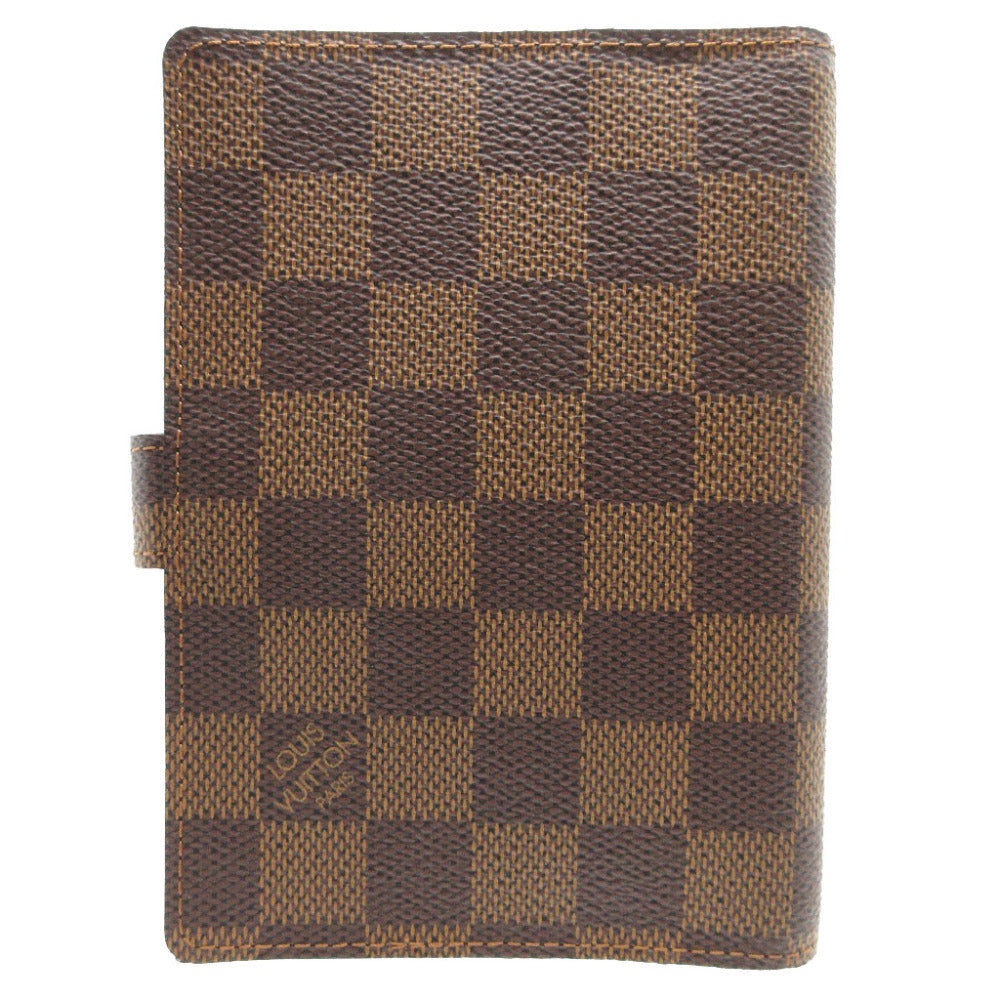美品 ルイヴィトン ダミエ アジェンダPM R20700 ブラウン 茶 手帳カバー 0063【中古】LOUIS VUITTON
