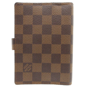 美品 ルイヴィトン ダミエ アジェンダPM R20700 ブラウン 茶 手帳カバー 0063【中古】LOUIS VUITTON
