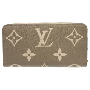 美品 ルイヴィトン モノグラムアンプラント ジッピーウォレット M69794 ICチップ トゥルトレールクレーム 長財布 0064【中古】LOUIS VUITTON