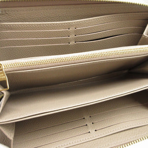 美品 ルイヴィトン モノグラムアンプラント ジッピーウォレット M69794 ICチップ トゥルトレールクレーム 長財布 0064【中古】LOUIS VUITTON