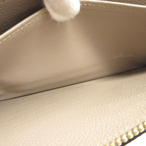 美品 ルイヴィトン モノグラムアンプラント ジッピーウォレット M69794 ICチップ トゥルトレールクレーム 長財布 0064【中古】LOUIS VUITTON