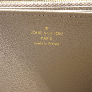 美品 ルイヴィトン モノグラムアンプラント ジッピーウォレット M69794 ICチップ トゥルトレールクレーム 長財布 0064【中古】LOUIS VUITTON