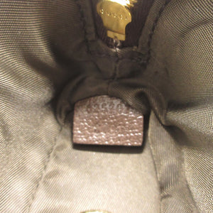 新品同様 グッチ オフィディア 625707 GGスプリーム レザー ブラウン 茶 ベージュ ミニポーチ コインケース 0066【中古】GUCCI