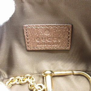新品同様 グッチ オフィディア 625707 GGスプリーム レザー ブラウン 茶 ベージュ ミニポーチ コインケース 0066【中古】GUCCI