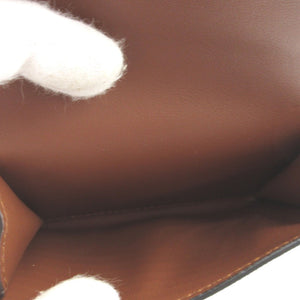 新品同様 バーバリー コンパクトウォレット TBチェック 8022945 ブラウン 茶 財布 0068【中古】BURBERRY