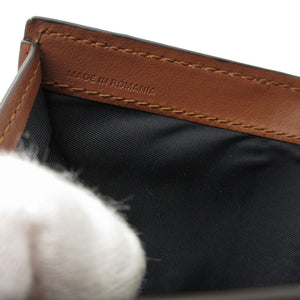 新品同様 バーバリー コンパクトウォレット TBチェック 8022945 ブラウン 茶 財布 0068【中古】BURBERRY