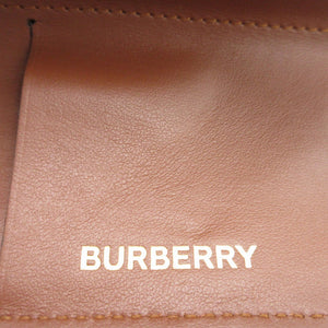 新品同様 バーバリー コンパクトウォレット TBチェック 8022945 ブラウン 茶 財布 0068【中古】BURBERRY