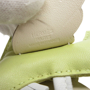 エルメス ロデオペガサスPM アニューミロ Z刻印(2021年製) ジョーヌブルジョン ナタ ブルーブリュム バッグチャーム キーホルダー 0071【中古】HERMES