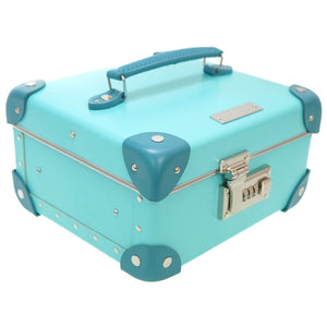 新品同様 ティファニー × グローブトロッター 限定 ジュエリーケース ボックス バニティバッグ 0075【中古】TIFFANY&Co. GLOBE TROTTER