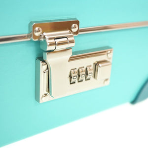 新品同様 ティファニー × グローブトロッター 限定 ジュエリーケース ボックス バニティバッグ 0075【中古】TIFFANY&Co. GLOBE TROTTER