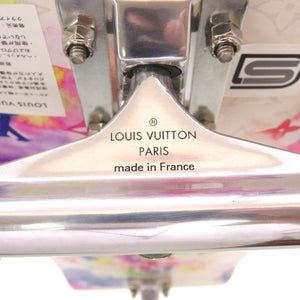 未使用 ルイ ヴィトン モノグラム ウォーターカラー スケートボード GI0622 マルチカラー ウッド スケボー LV 0079 【中古】 LOUIS VUITTON