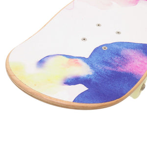 未使用 ルイ ヴィトン モノグラム ウォーターカラー スケートボード GI0622 マルチカラー ウッド スケボー LV 0079 【中古】 LOUIS VUITTON