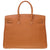 美品 エルメス バーキン35 トゴ ゴールド ゴールド金具 □D刻印 ハンドバッグ バッグ 茶 0082 【中古】 HERMES