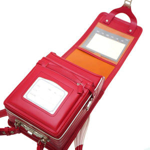 新品同様 大峽製鞄 ランドセル リュック デイパック レザー ピンク 小学生 バッグ 0091【中古】オオバセイホウ 女子