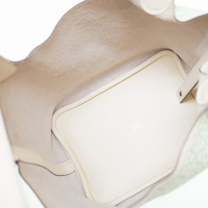 美品 エルメス ピコタンロックPM ラッキーデイジー スイフト ナタ/ヴェール U刻印(2022年製) ハンドバッグ 0092【中古】HERMES