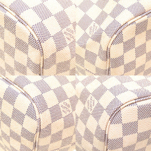 美品 ルイ ヴィトン ダミエ アズール 新型 ネヴァーフルMM N41361 トートバッグ バッグ LV 0096 【中古】 LOUIS VUITTON
