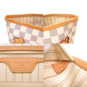 美品 ルイ ヴィトン ダミエ アズール 新型 ネヴァーフルMM N41361 トートバッグ バッグ LV 0096 【中古】 LOUIS VUITTON