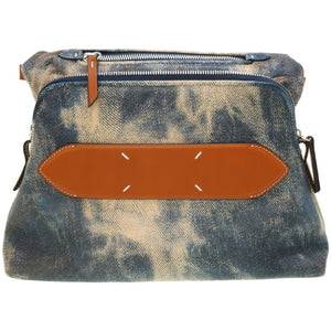 新品同様 マルタン マルジェラ 5AC ショルダーバッグ クラッチバッグ レザー インディゴ 0097【中古】MARTIN MARGIELA