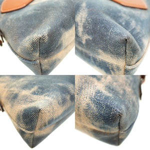 新品同様 マルタン マルジェラ 5AC ショルダーバッグ クラッチバッグ レザー インディゴ 0097【中古】MARTIN MARGIELA