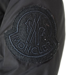 美品 モンクレール TIAC ダウンジャケット ブラック サイズ2 ベルト付 黒 0101【中古】MONCLER レディース