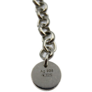 美品 グッチ インターロッキングG シルバー925 ネックレス 0131【中古】GUCCI