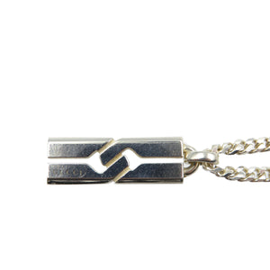グッチ ノットインフィニティ シルバー925 ネックレス 0132【中古】GUCCI
