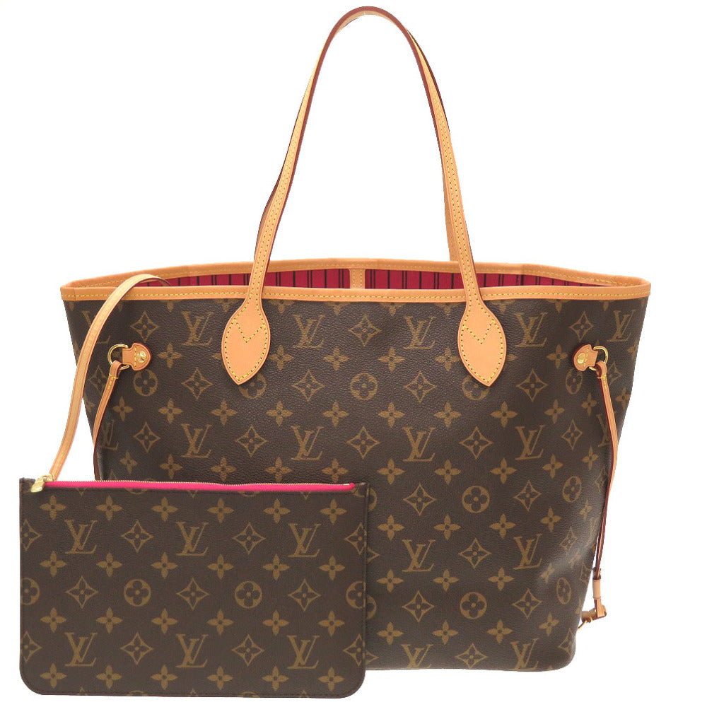新品同様 ルイ ヴィトン モノグラム 新型 ネヴァーフルMM ピヴォワンヌ M41178 トートバッグ バッグ LV 0155 【中古】 LOUIS VUITTON