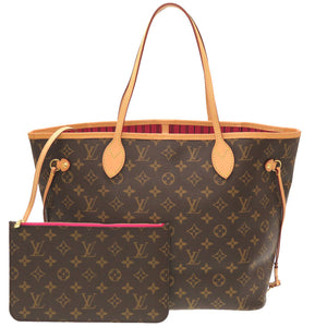 新品同様 ルイ ヴィトン モノグラム 新型 ネヴァーフルMM ピヴォワンヌ M41178 トートバッグ バッグ LV 0155 【中古】 LOUIS VUITTON