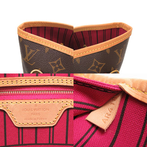 新品同様 ルイ ヴィトン モノグラム 新型 ネヴァーフルMM ピヴォワンヌ M41178 トートバッグ バッグ LV 0155 【中古】 LOUIS VUITTON