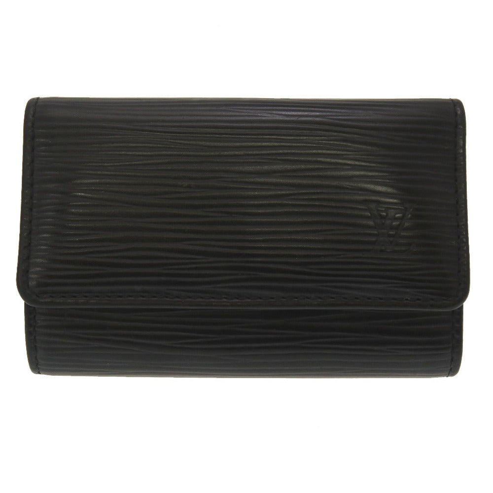 美品 ルイ ヴィトン エピ ミュルティクレ6 ノワール M63812 6連 キーケース ブラック 黒 LV 0160 【中古】 LOUIS VUITTON