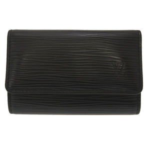 美品 ルイ ヴィトン エピ ミュルティクレ6 ノワール M63812 6連 キーケース ブラック 黒 LV 0160 【中古】 LOUIS VUITTON