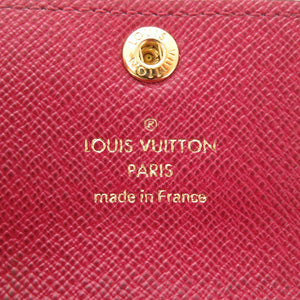 美品 ルイ ヴィトン モノグラム ミュルティクレ6 フューシャ M60701 6連 キーケース LV 0161 【中古】 LOUIS VUITTON