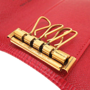 美品 ルイ ヴィトン エピ ミュルティクレ4 カスティリアンレッド M63827 4連キーケース LV 0169 【中古】 LOUIS VUITTON