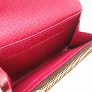 新品同様 ルイ ヴィトン モノグラム ポルトモネ ロザリ フューシャ M41939 コインケース 小銭入れ 財布 LV 0175 【中古】 LOUIS VUITTON