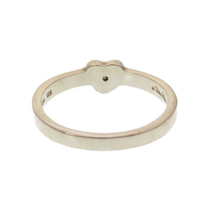 ティファニー ハート シルバー925 1Pダイヤ リング 13号 指輪 アクセサリー 0180 【中古】 TIFFANY & Co.