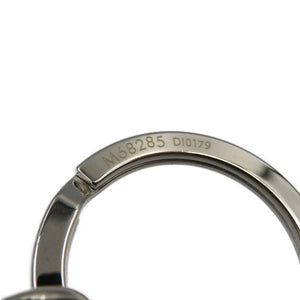 新品同様 ルイヴィトン ポルト クレ プリズム アイディー メタル プレキシガラス  シルバー ホワイト クリア キーホルダー 0188【中古】LOUIS VUITTON