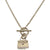 美品 エルメス ケリー アミュレット ネックレス シルバー925 アクセサリー 0194 【中古】 HERMES