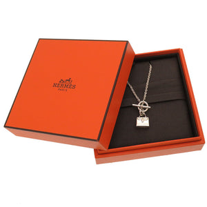美品 エルメス ケリー アミュレット ネックレス シルバー925 アクセサリー 0194 【中古】 HERMES