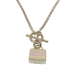 美品 エルメス ケリー アミュレット ネックレス シルバー925 アクセサリー 0194 【中古】 HERMES