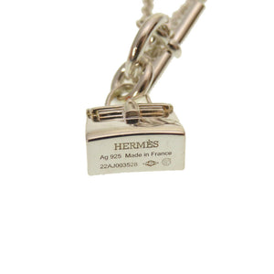 美品 エルメス ケリー アミュレット ネックレス シルバー925 アクセサリー 0194 【中古】 HERMES