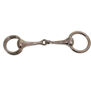 美品 エルメス モールドゥ スカーフリング シルバー 0199 【中古】 HERMES