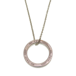 美品 ティファニー 1837 サークル シルバー925 ネックレス アクセサリー 0204 【中古】 TIFFANY&Co. レディース