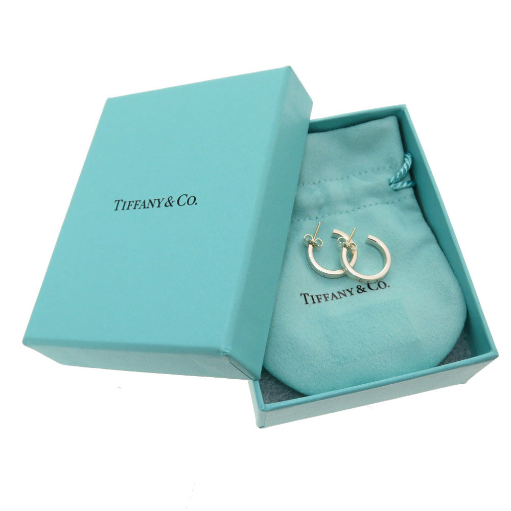 美品 ティファニー 1837 フープ スモール ピアス シルバー925 アクセサリー 0213 【中古】 TIFFANY&Co.