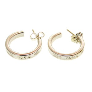 美品 ティファニー 1837 フープ スモール ピアス シルバー925 アクセサリー 0213 【中古】 TIFFANY&Co.