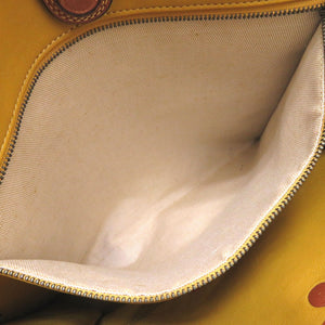 美品 コーチ × ディズニー ミッキー 37981 レザー ブラウン トートバッグ バッグ 茶 0221 【中古】 COACH × DISNEY